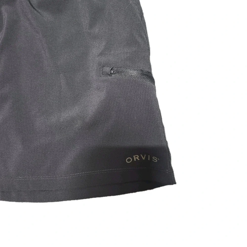 Orvis Black Performance Skort Womens S Golf Athletic Travel Stretch Skirt Shorts